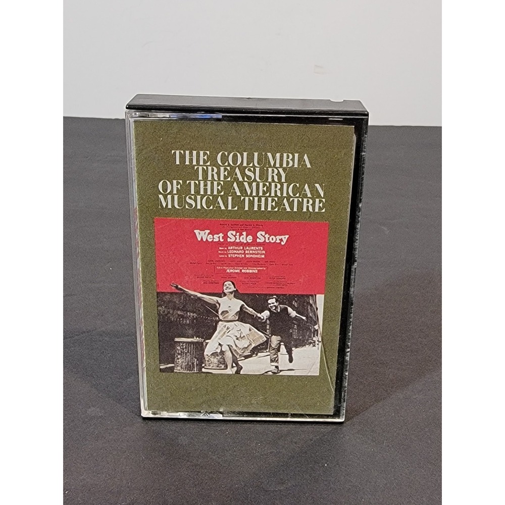 West Side Story Original Broadway Cast Cassette‎ Tape 1973 Columbia Tested